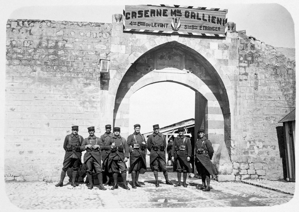 Ranskan muukalaislegioona, Syyria, 1900-luku tekijältä Unbekannt