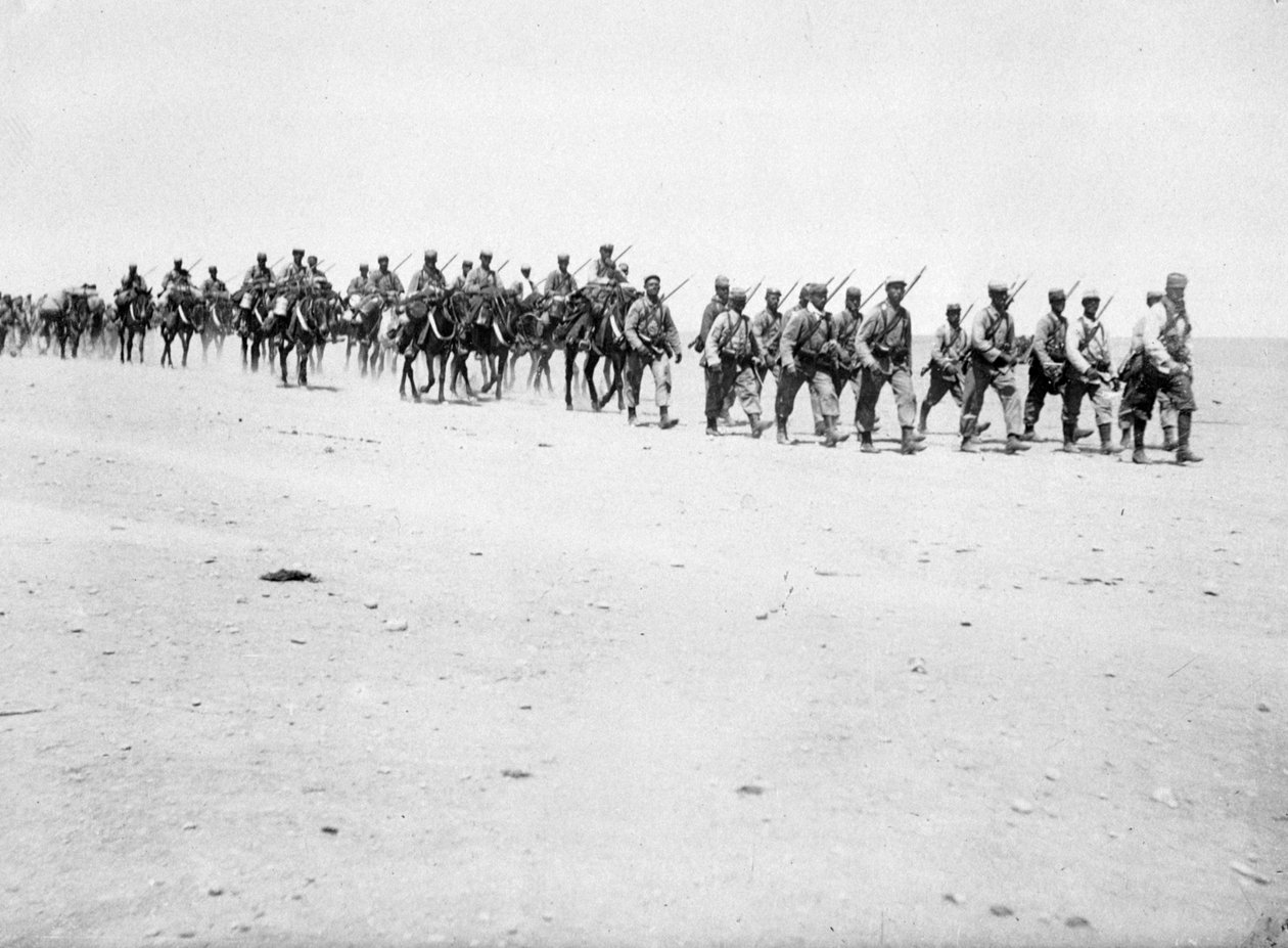 Ranskan muukalaislegioona lentoliikenteessä, Boudenib, Marokko, 1911 tekijältä Unbekannt