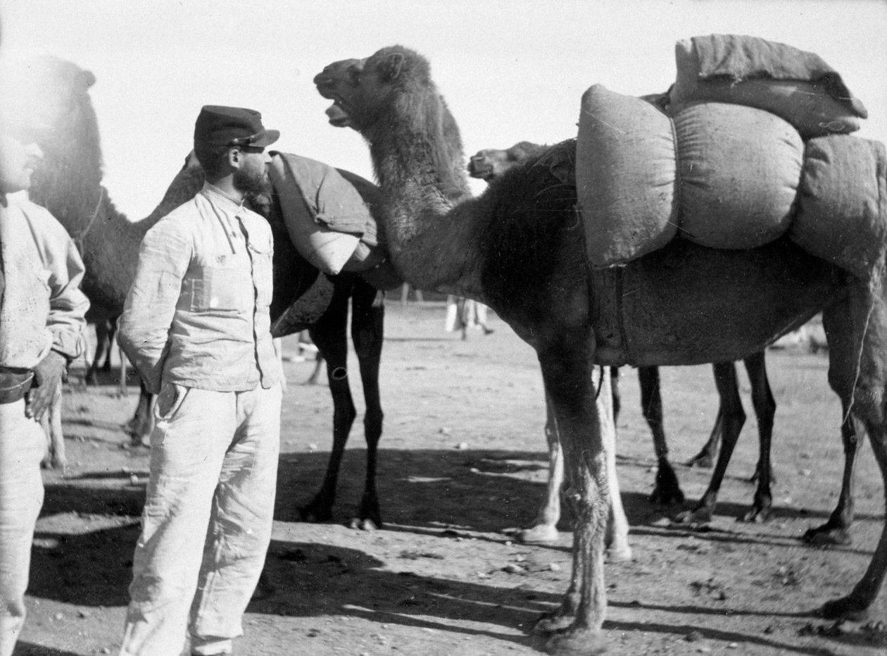 Ranskan muukalaislegioona lentoliikenteessä, Boudenib, Marokko, 1911 tekijältä Unbekannt