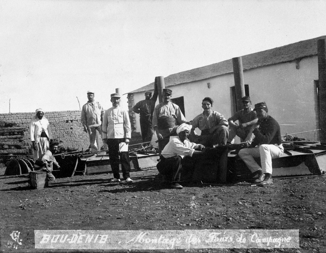 Ranskan muukalaislegioona lentoliikenteessä, Boudenib, Marokko, 1911 tekijältä Unbekannt