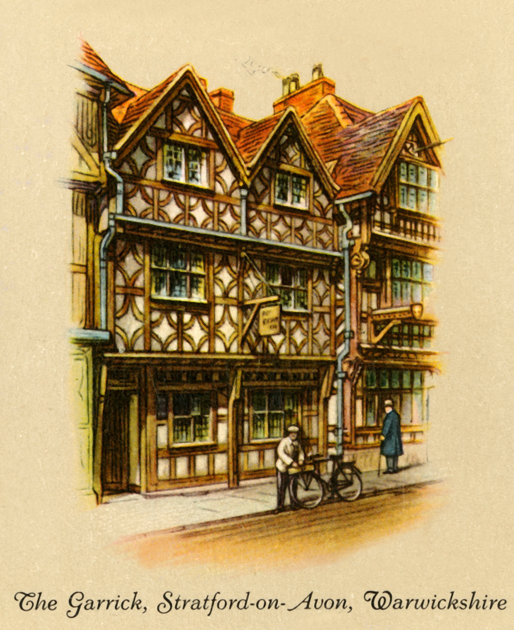 The Garrick, Stratford-on-Avon, Warwickshire, 1936. tekijältä Unbekannt