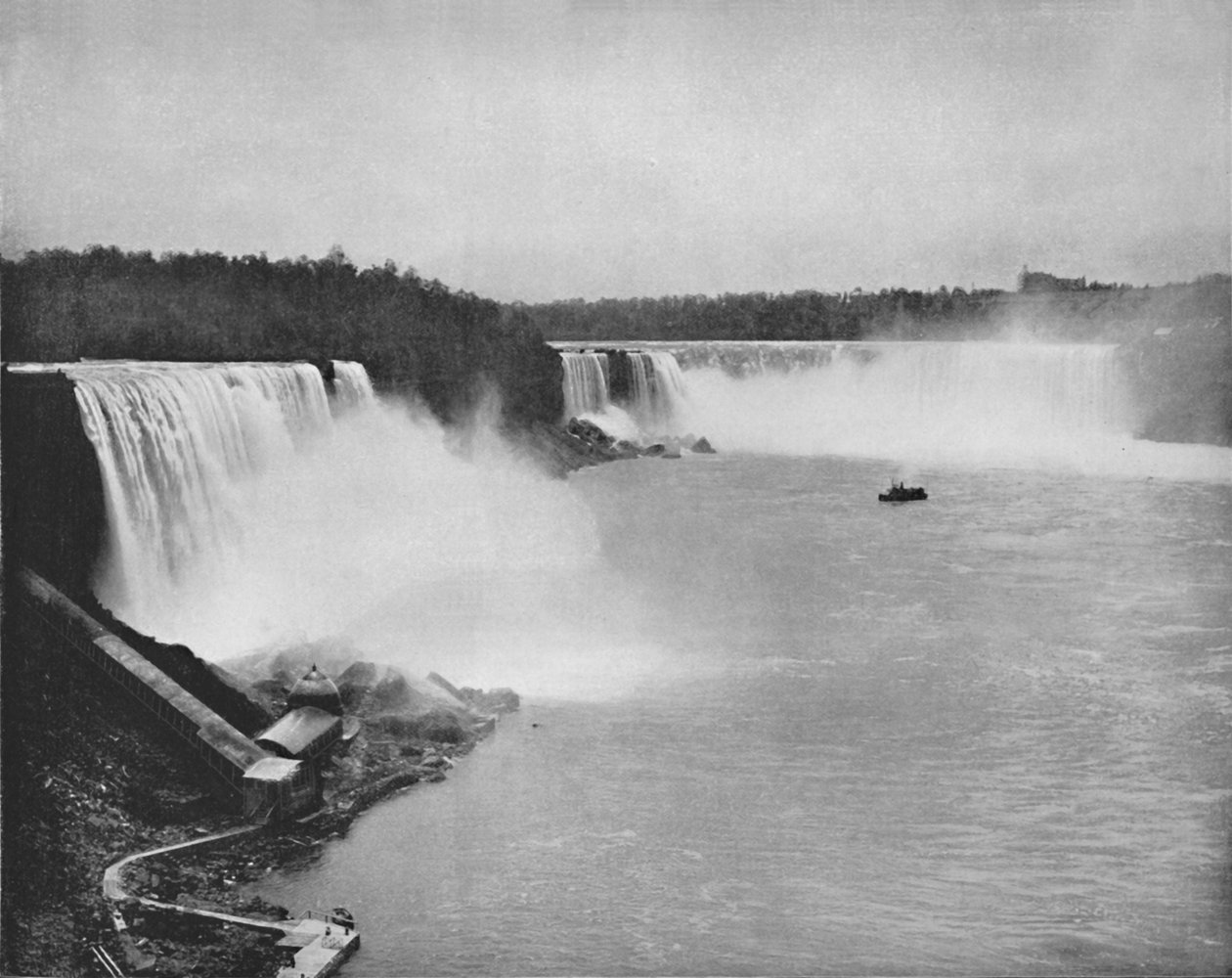 Niagaran yleispiirteet, 1800-luku tekijältä Unbekannt