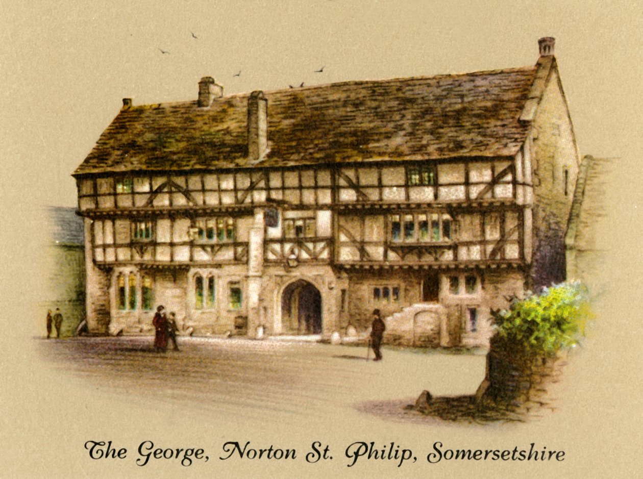 The George, Norton St. Philip, Somersetshire, 1936. tekijältä Unbekannt
