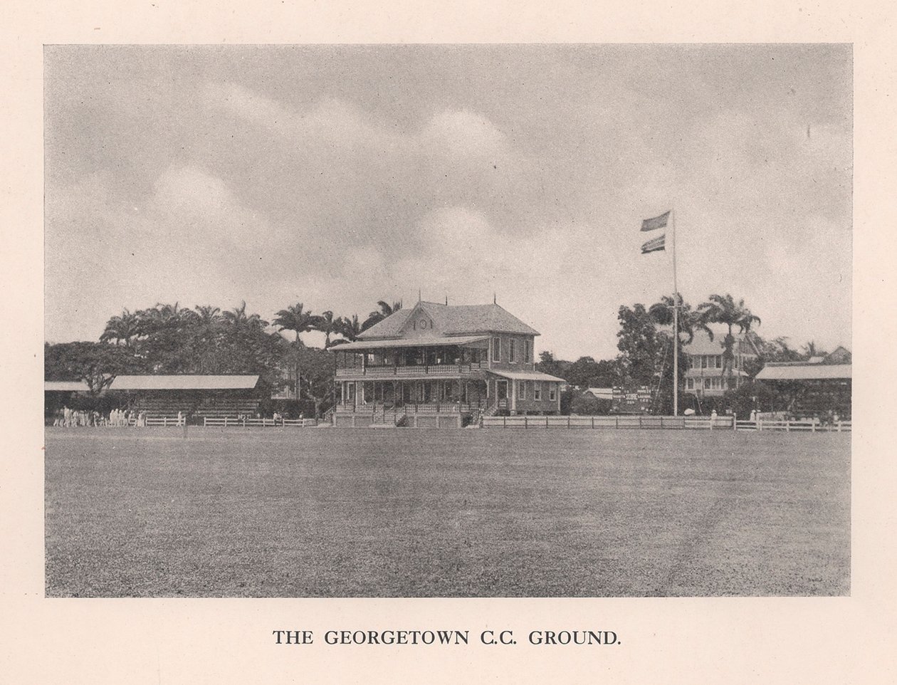 Georgetownin krikettiklubikenttä, British Guayana, 1910 1912 tekijältä Unbekannt
