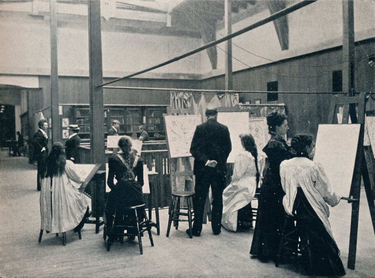 Glasgow School of Art, museo, vuosi 1900 tekijältä Unbekannt
