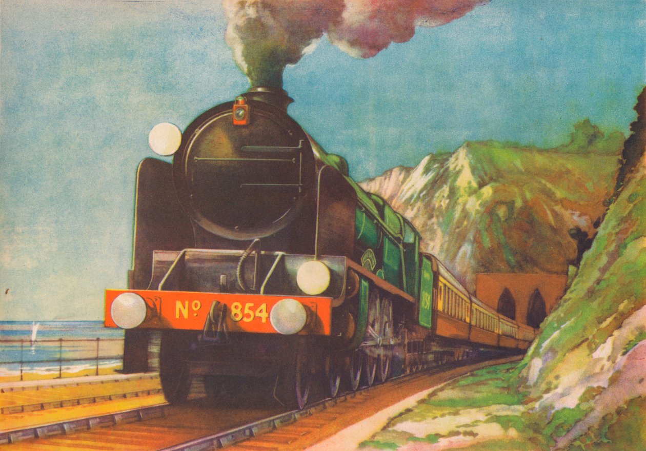 Kultainen nuoli, S.R., lähtee Shakespeares Cliffistä, Dover, 1940 tekijältä Unbekannt