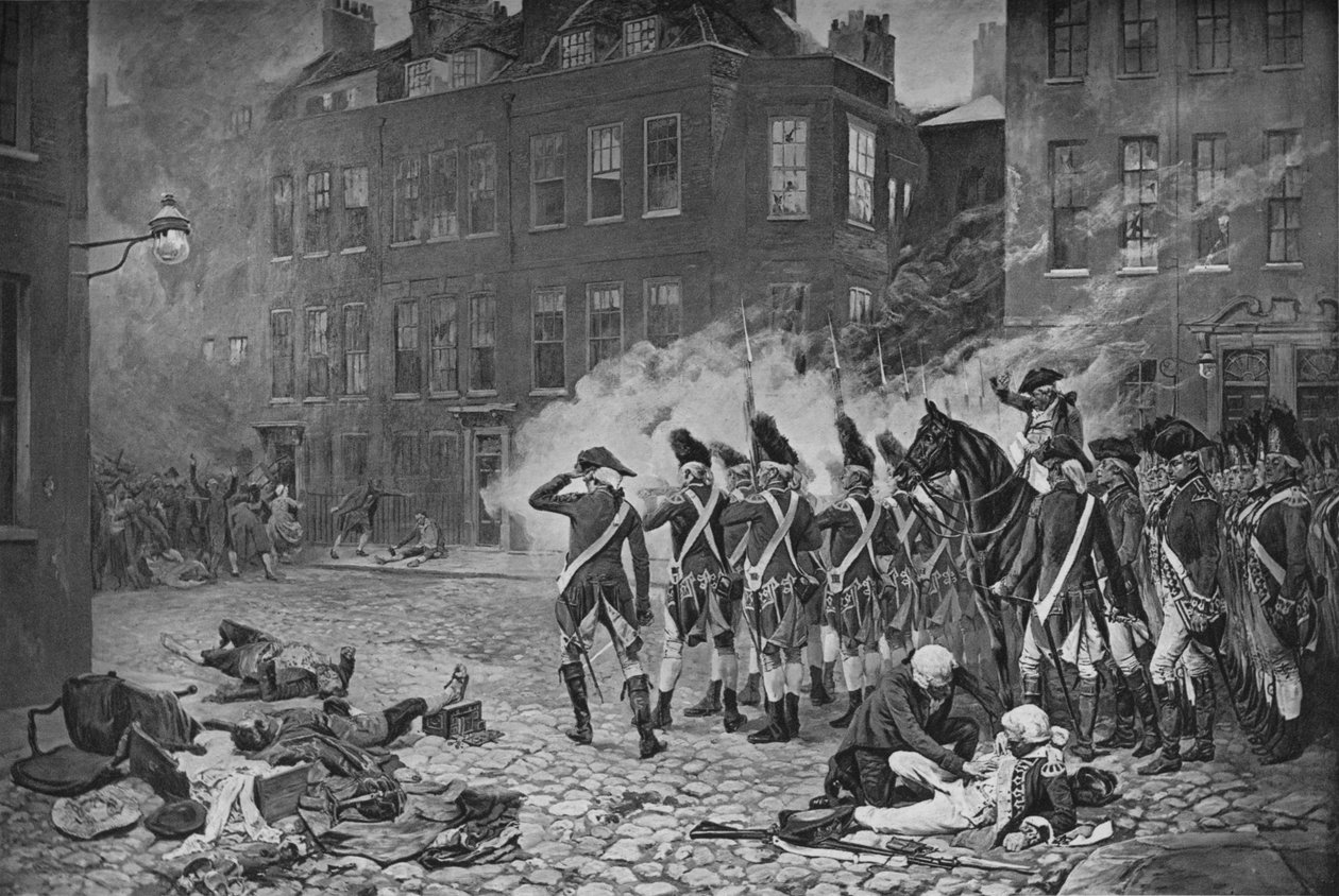 Gordon Riots, Lontoo, 1780 1905. tekijältä Unbekannt