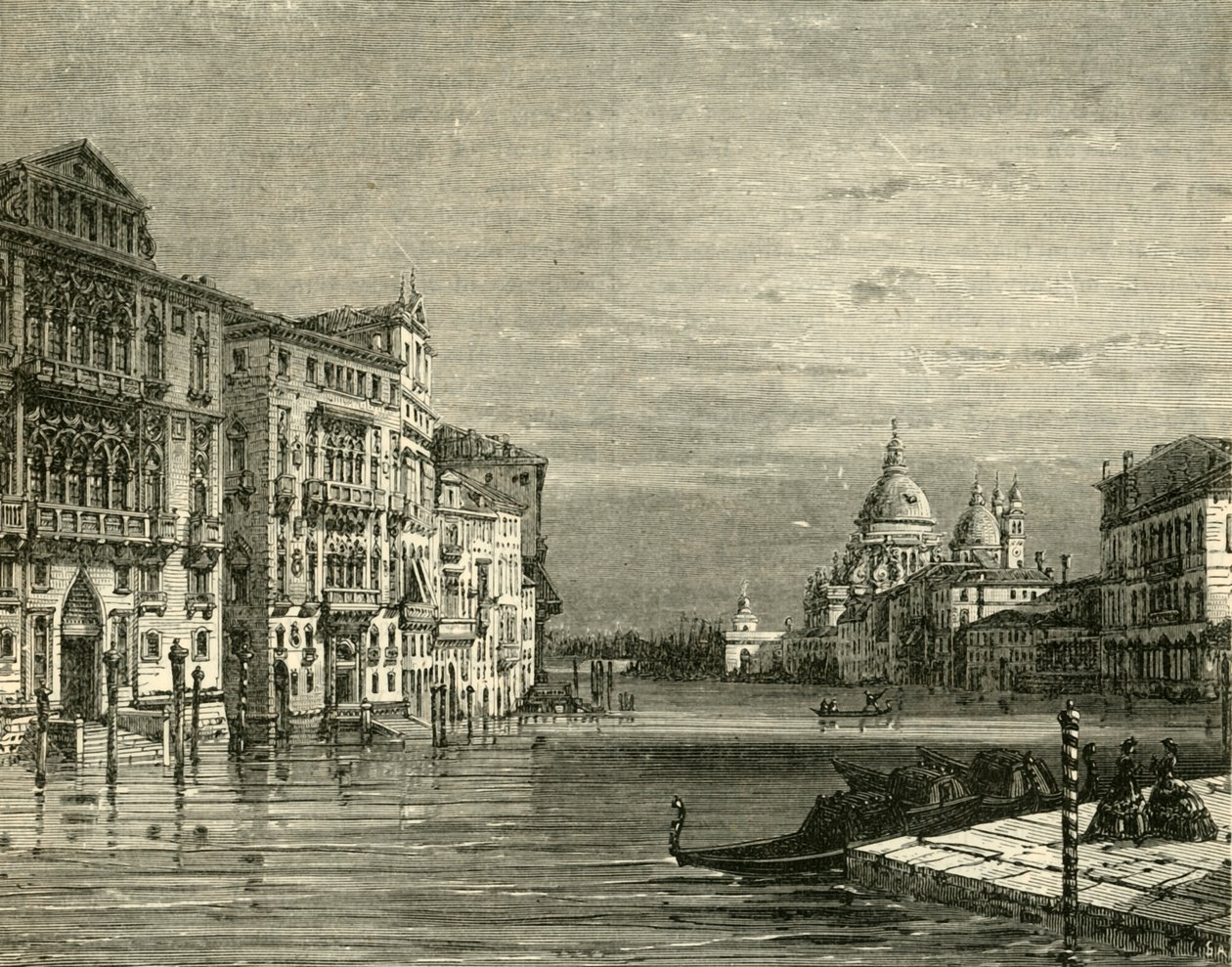 Grand Canal, Venetsia, 1890. tekijältä Unbekannt