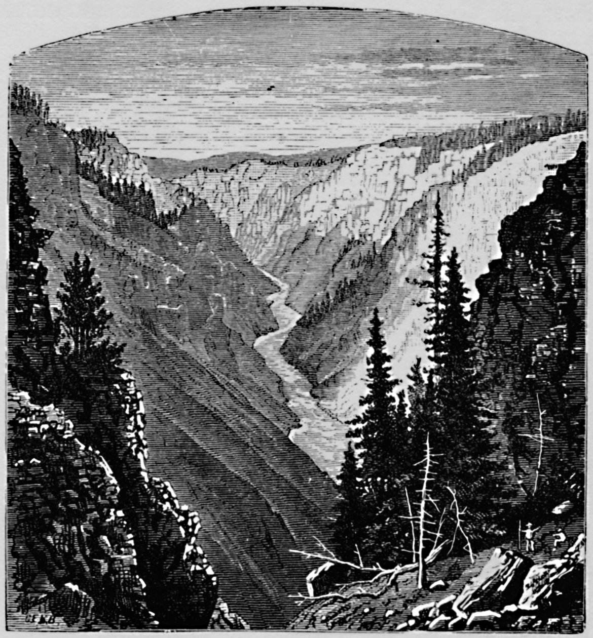 Grand Canyon, 1883 tekijältä Unbekannt