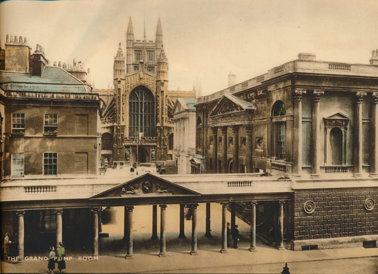 The Grand Pump Room, Bath, Somerset, C1925 tekijältä Unbekannt
