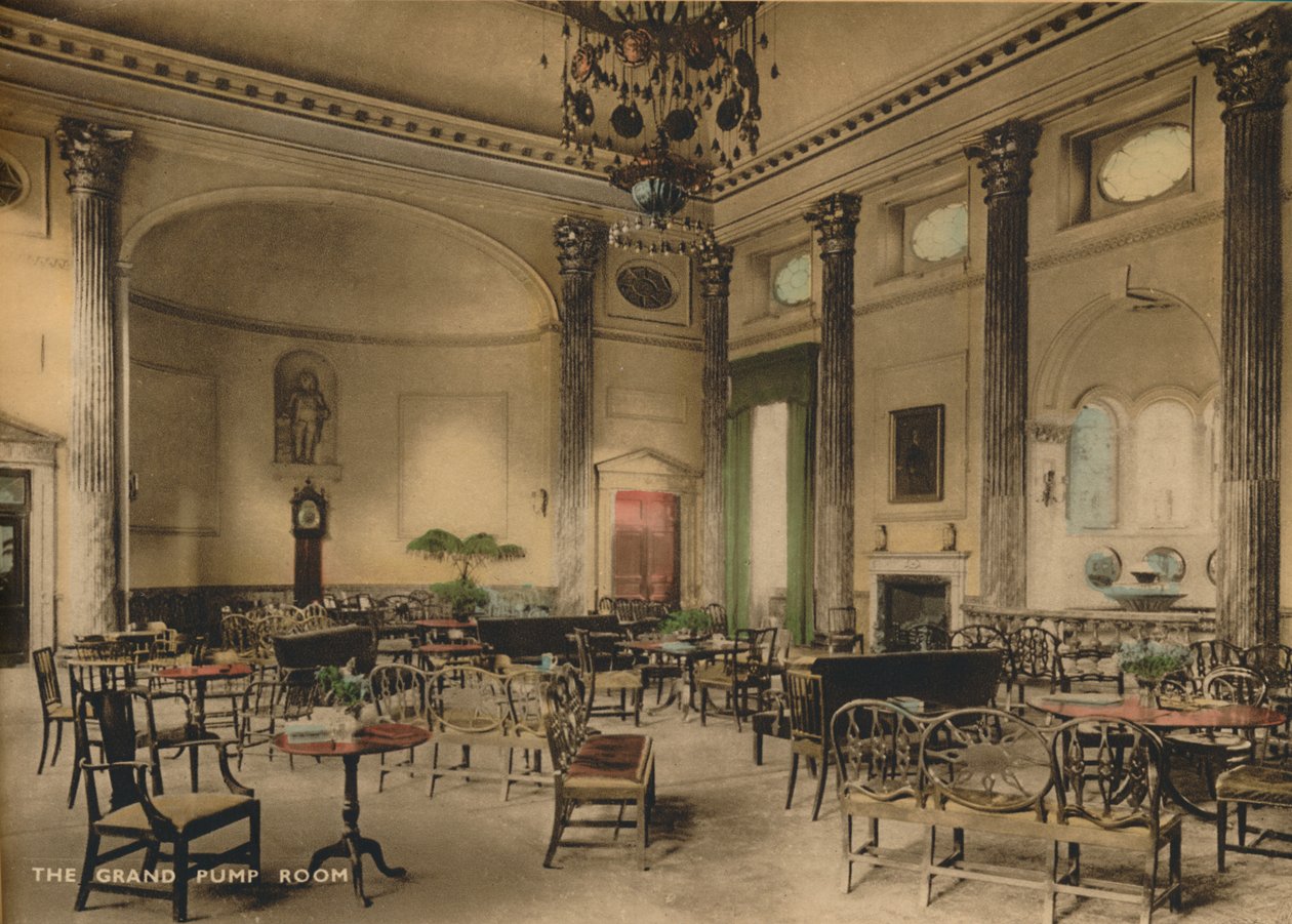 The Grand Pump Room, Bath, Somerset, C1925 tekijältä Unbekannt
