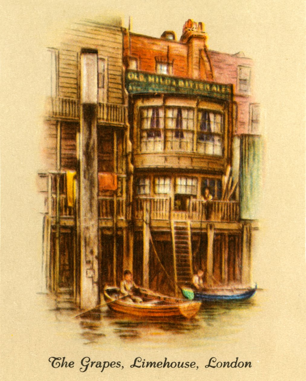 The Grapes, Limehouse, Lontoo, 1936. tekijältä Unbekannt