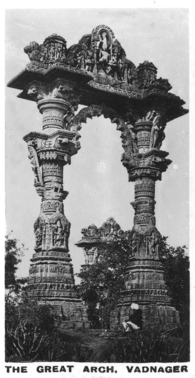 Suuri kaari, Vadnagar, Gujarat, Intia, 1925 tekijältä Unbekannt