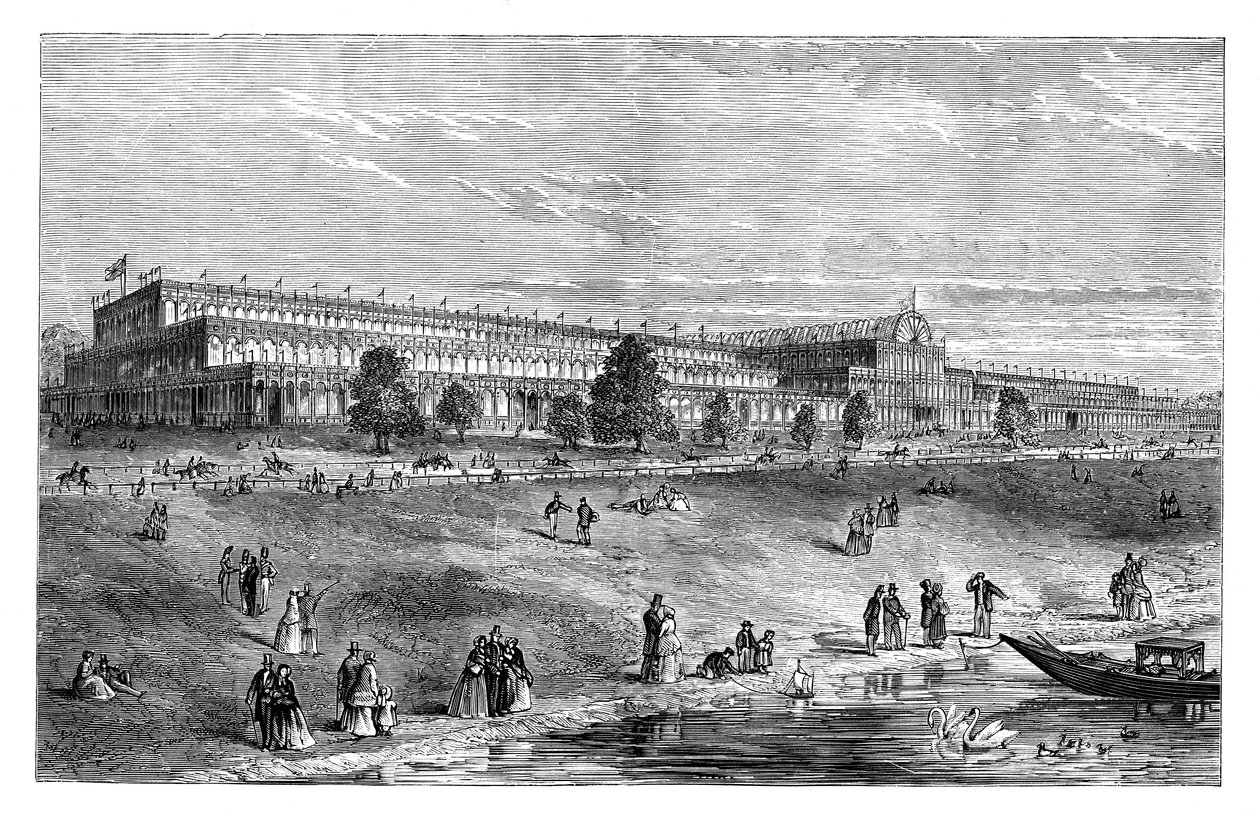 Suuri näyttely, Hyde Park, Lontoo, c1851, 1888. tekijältä Unbekannt