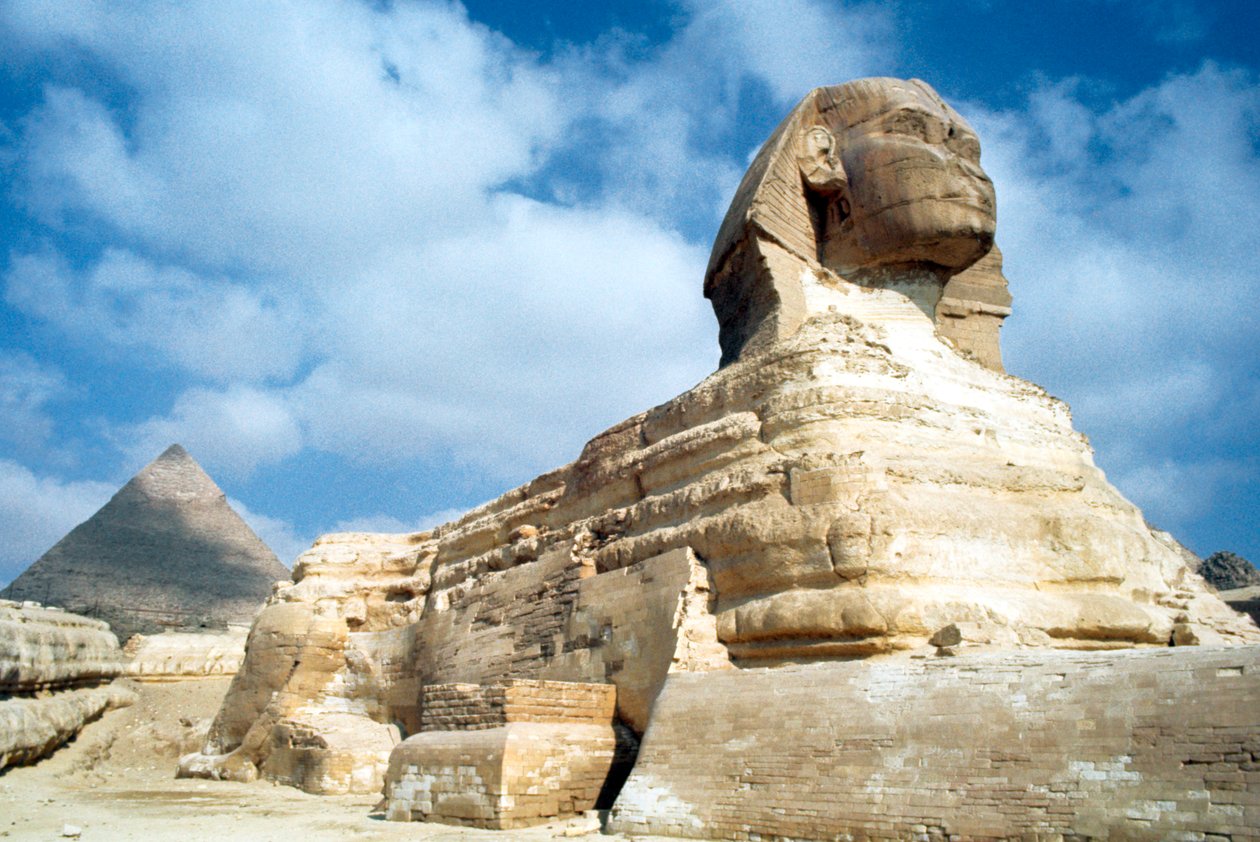 Gizan suuri sfinksi, Egypti, 1900-luku tekijältä Unbekannt