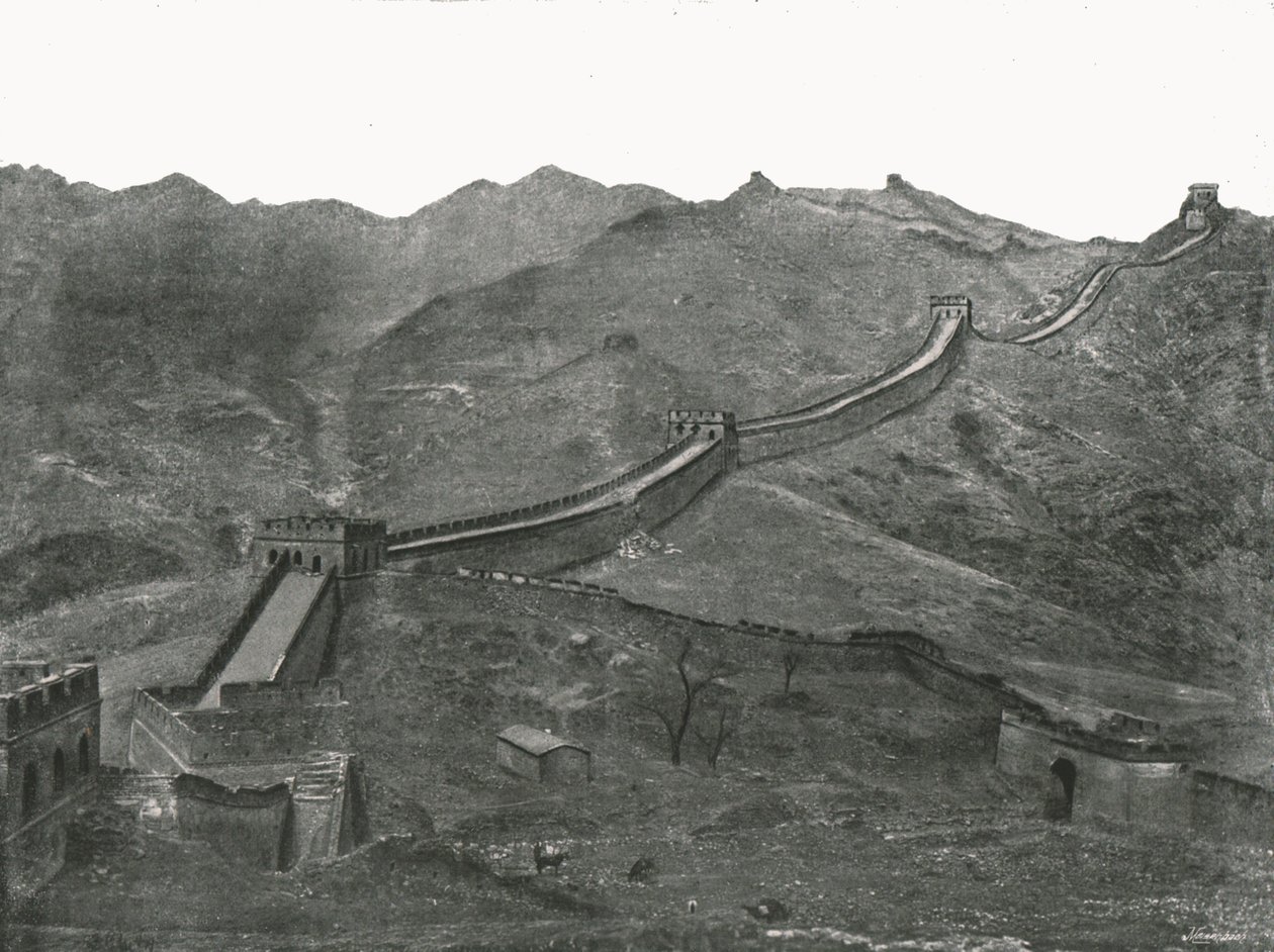 Great Wall, Pekin, Kiina, 1895. tekijältä Unbekannt