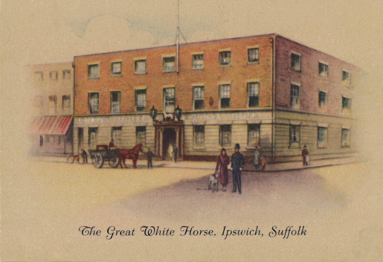 Suuri valkoinen hevonen, Ipswich, Suffolk, 1939 tekijältä Unbekannt