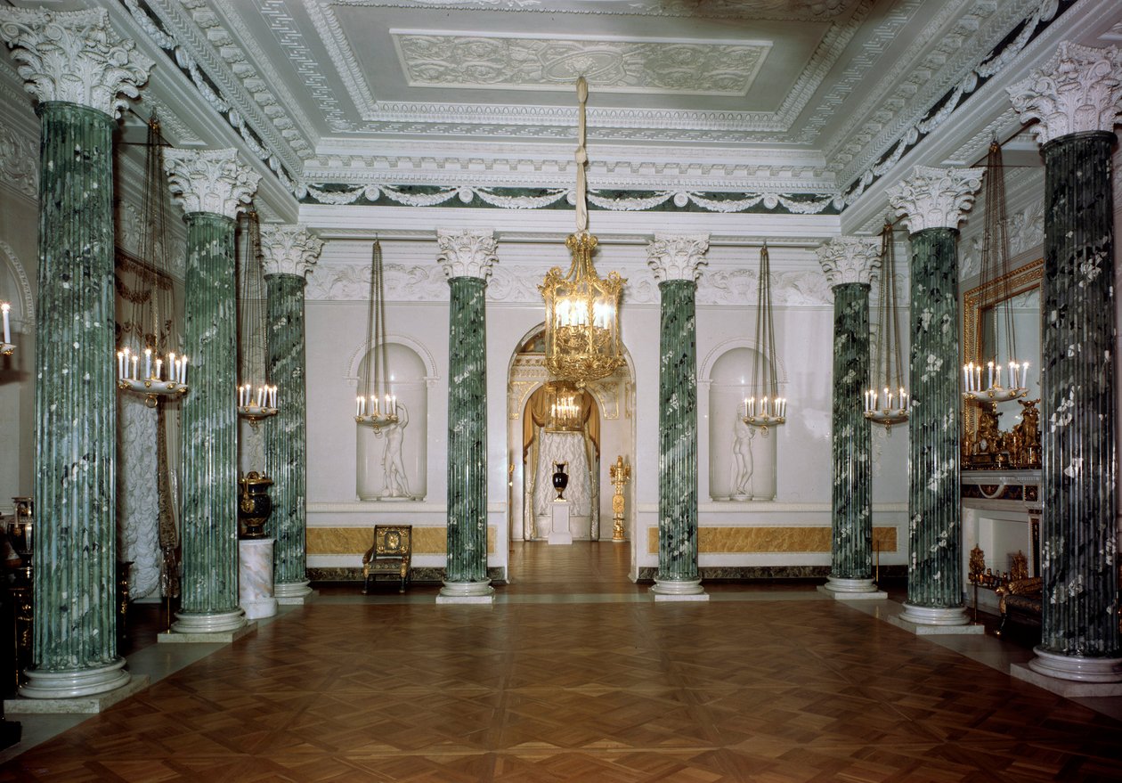 Grecian Hall, Pavlovsk Palace, Pietari, Venäjä tekijältä Unbekannt