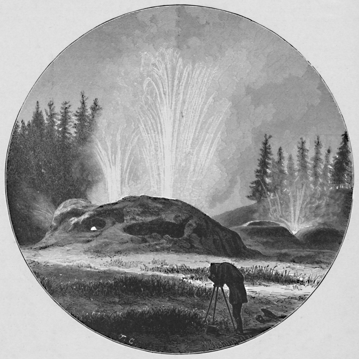 Grotto, 1883 tekijältä Unbekannt