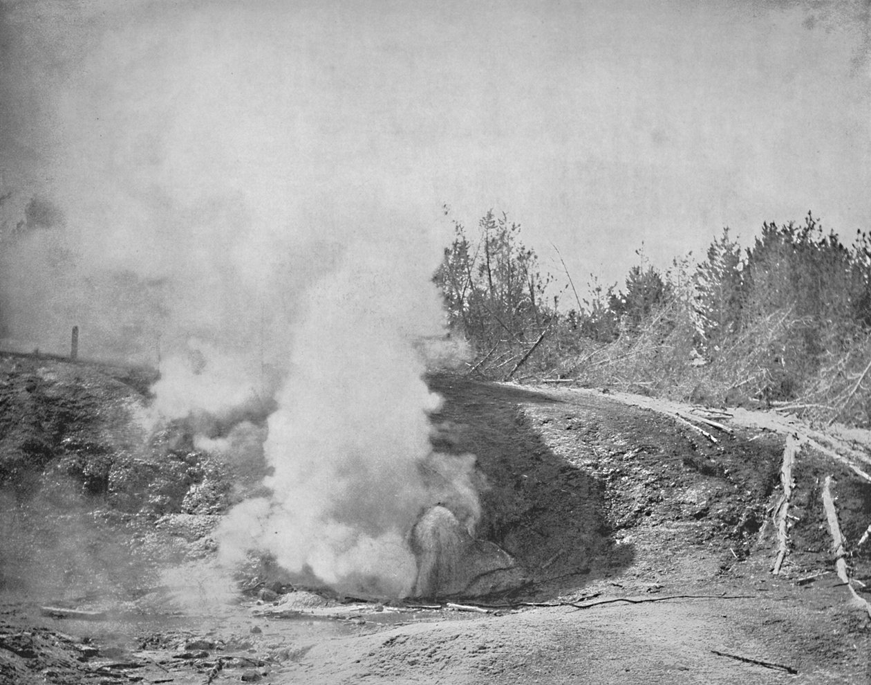 The Growler, Norris Geyser Basin, Yellowstone Park, 1897. tekijältä Unbekannt