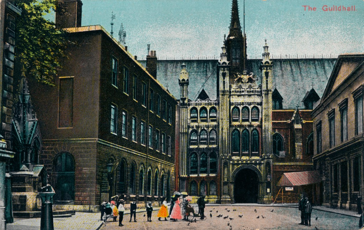 The Guildhall, vuodelta 1910 tekijältä Unbekannt