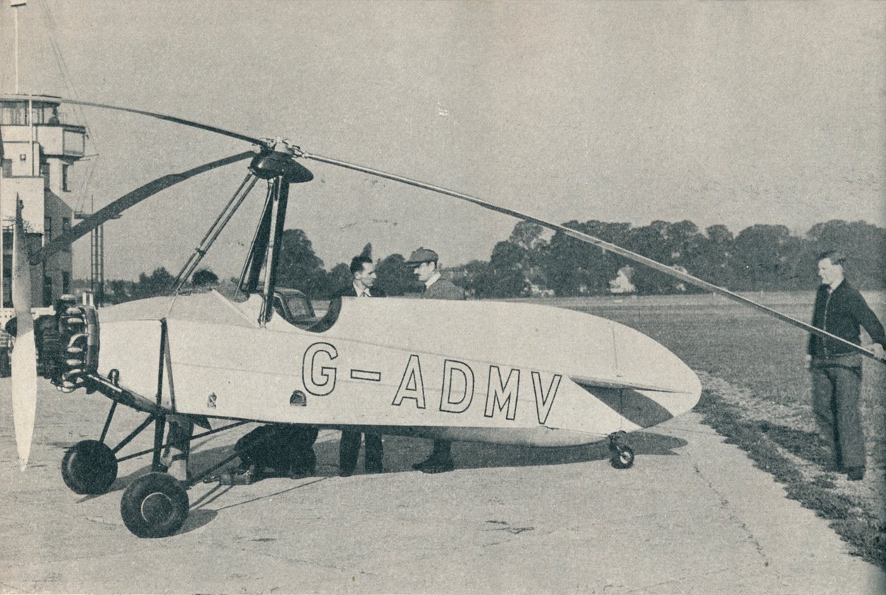 Hafner Gyroplane, c1935 c1937 tekijältä Unbekannt