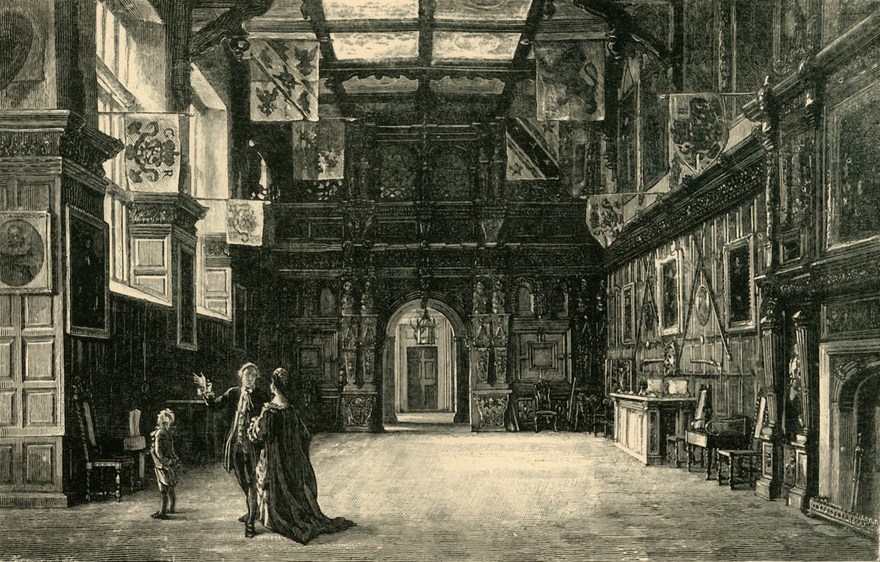 Hall, Audley End, 1898. tekijältä Unbekannt