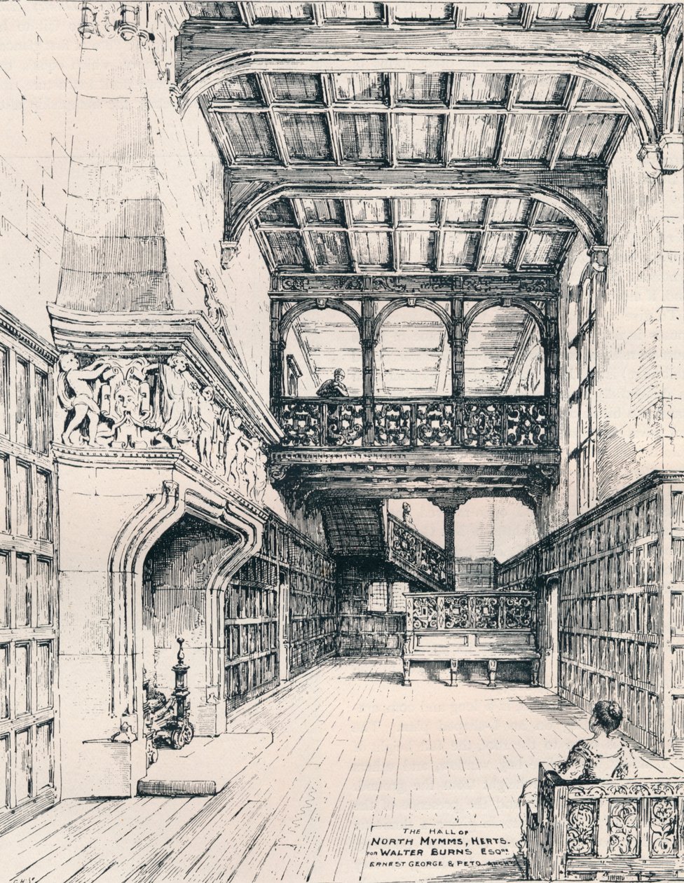 The Hall of North Mymms, Herts, 1898 tekijältä Unbekannt
