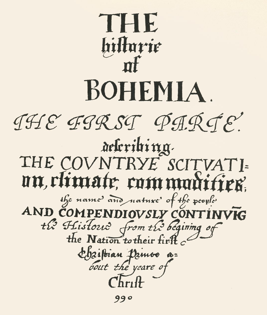 Böömin historia, 1619-1620, 1947. tekijältä Unbekannt