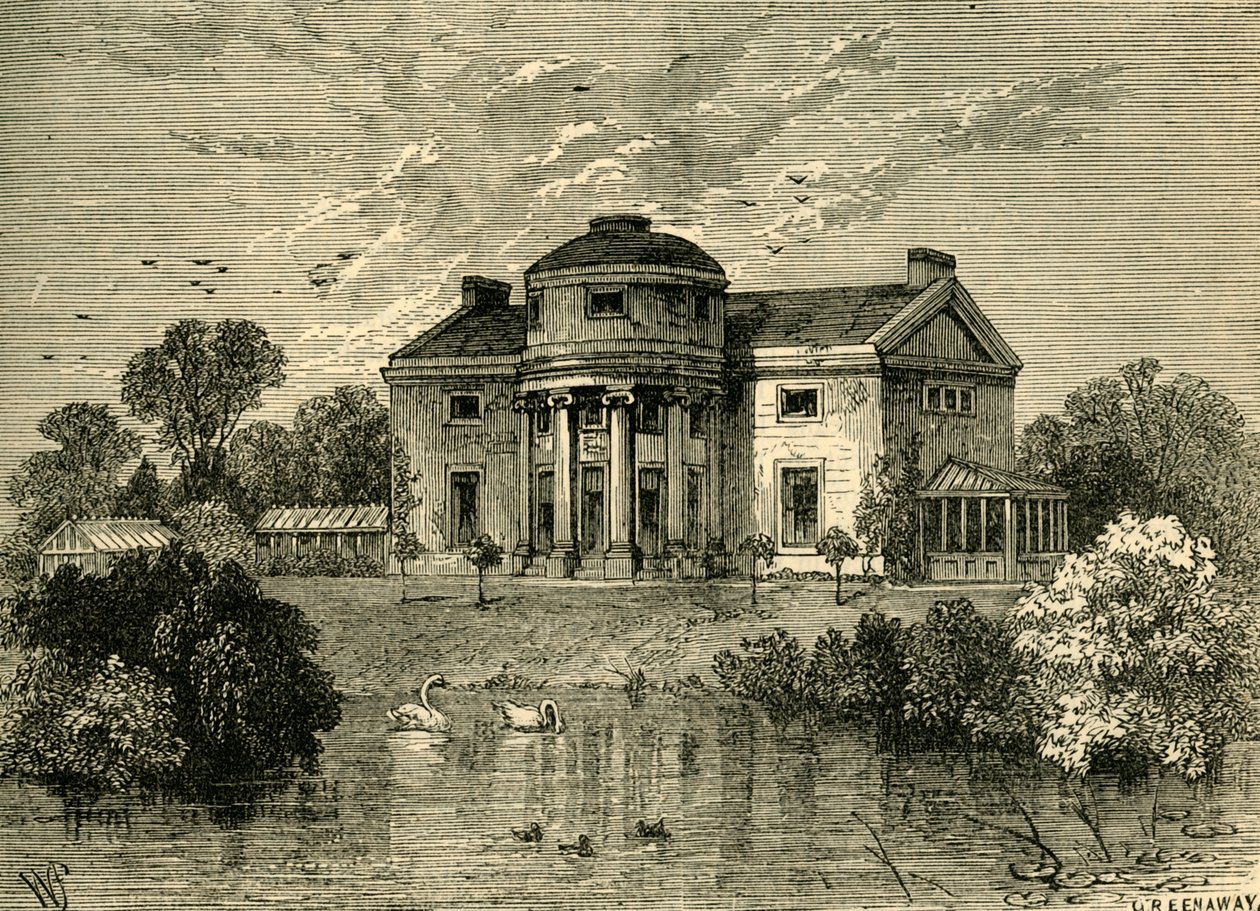 The Holme, Regents Park, 1876. tekijältä Unbekannt