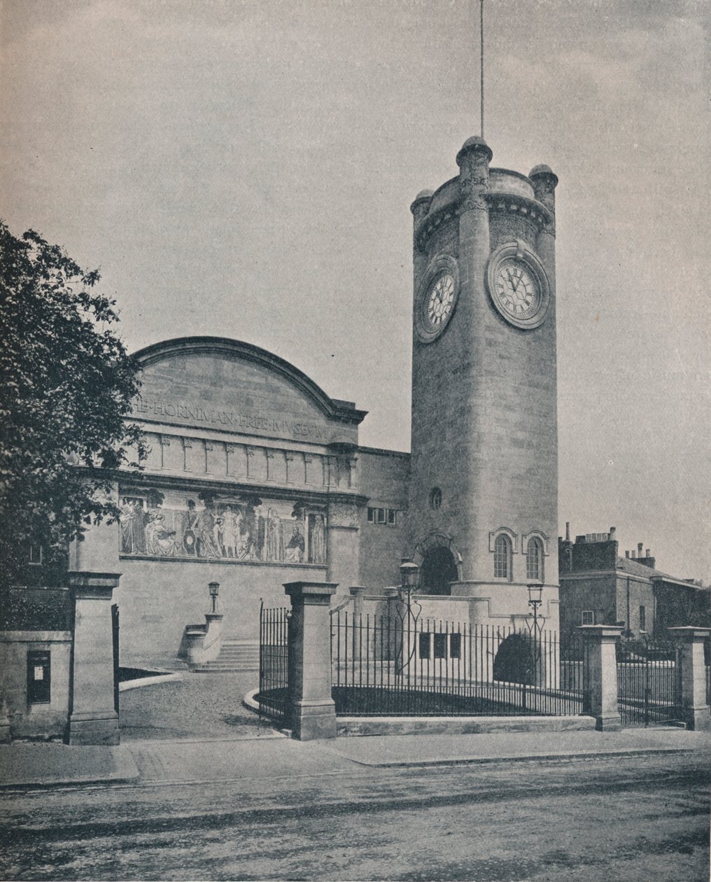 The Horniman Free Museum, kirjoittanut C Harrison Townsend, c1900 1901-1902 tekijältä Unbekannt