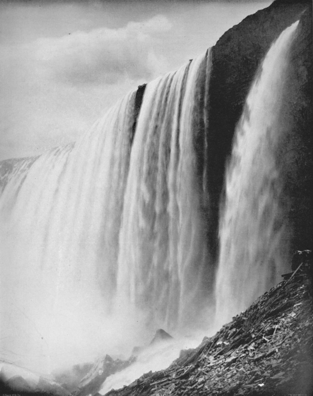 Horseshoe Fall, 1800-luku tekijältä Unbekannt