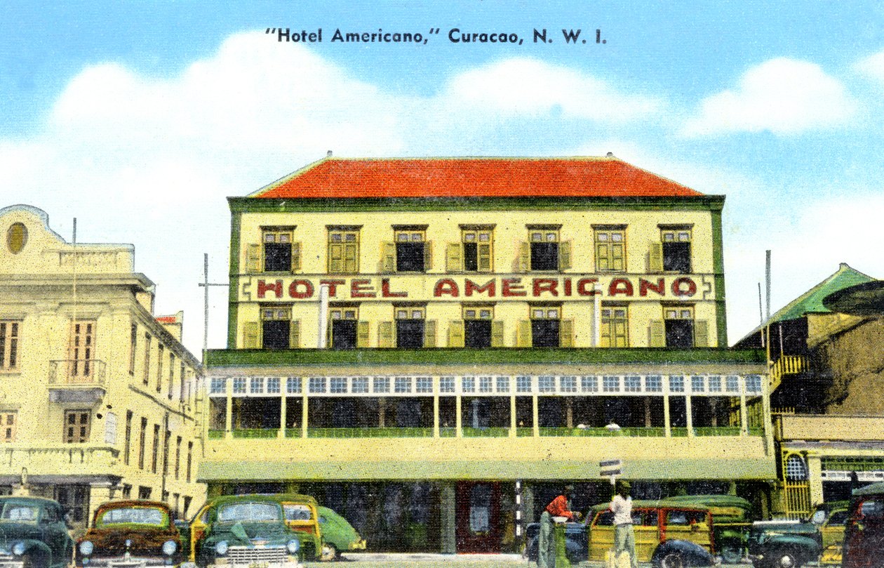 Hotel Americano, Curacao, Alankomaiden Antillit, 1900-luku tekijältä Unbekannt