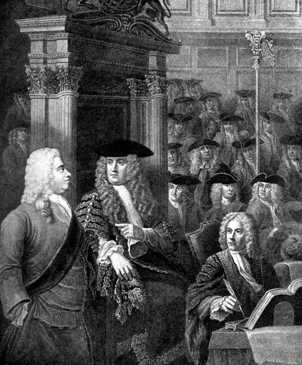 Sir Robert Walpolesin hallinnon alahuone, tekijältä Unbekannt