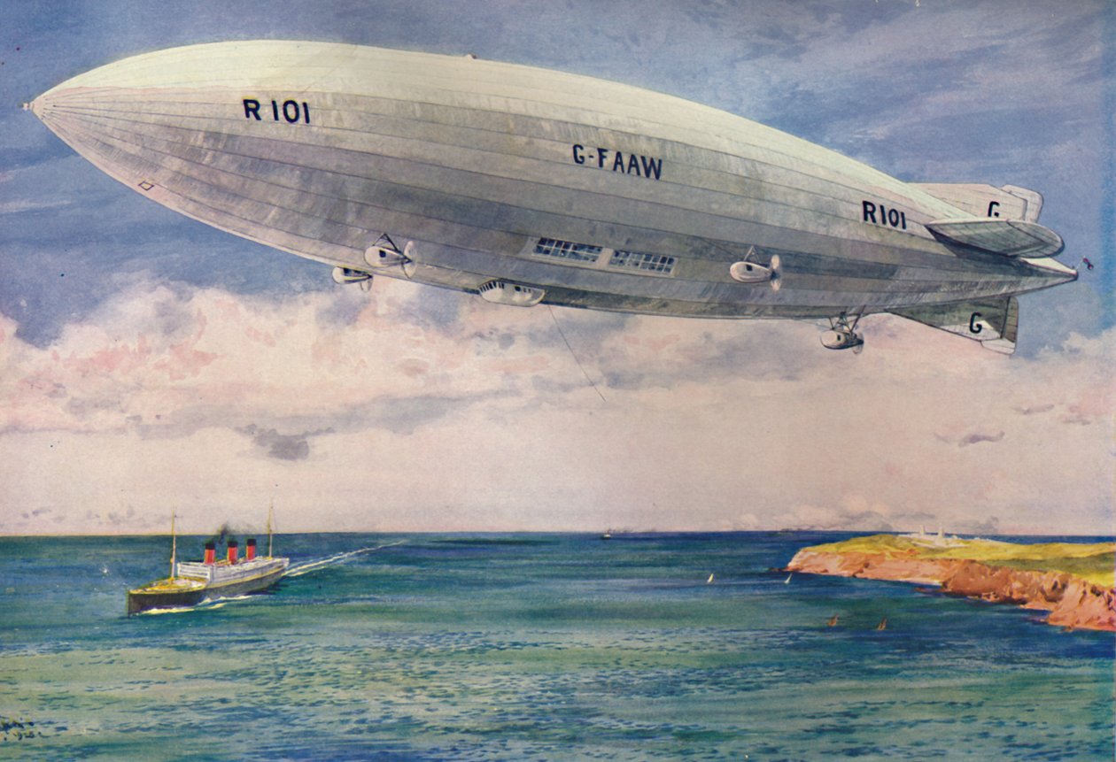Epäonninen R101, 1927 tekijältä Unbekannt