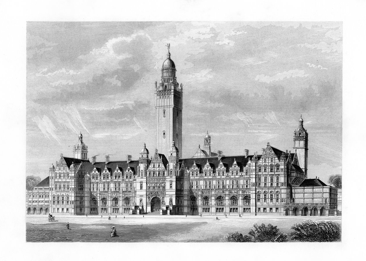 Imperial Institute, South Kensington, Lontoo, 1899 tekijältä Unbekannt