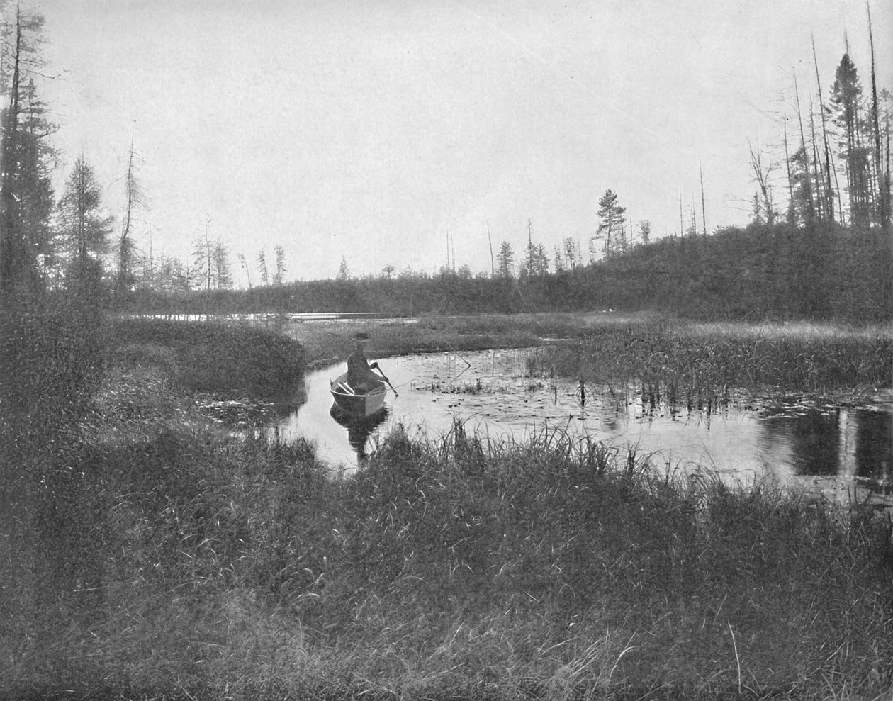 The Inlet, Thunder Lake, Wisconsin, 1897. tekijältä Unbekannt