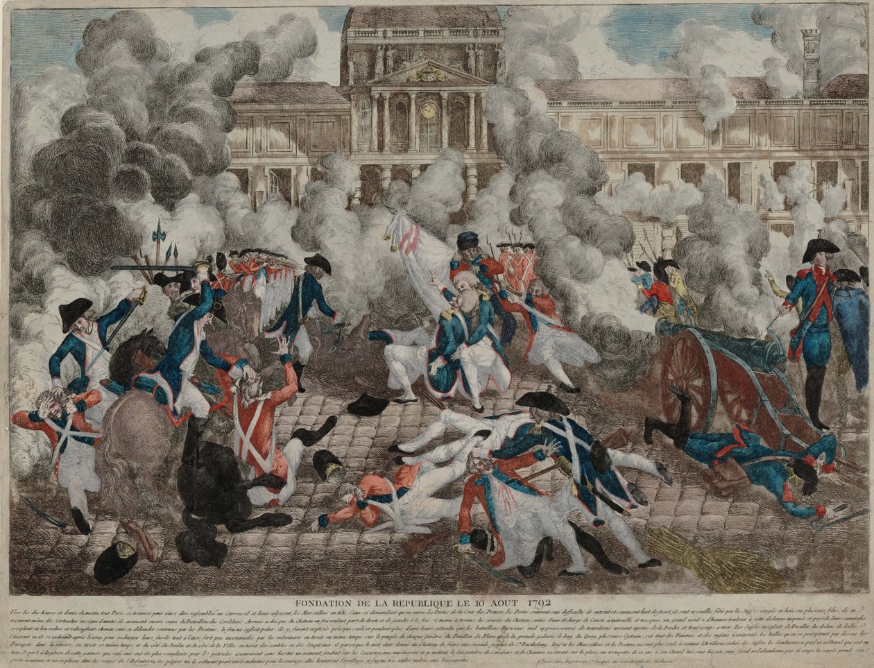 Kapina 10. elokuuta 1792, 1792. tekijältä Unbekannt