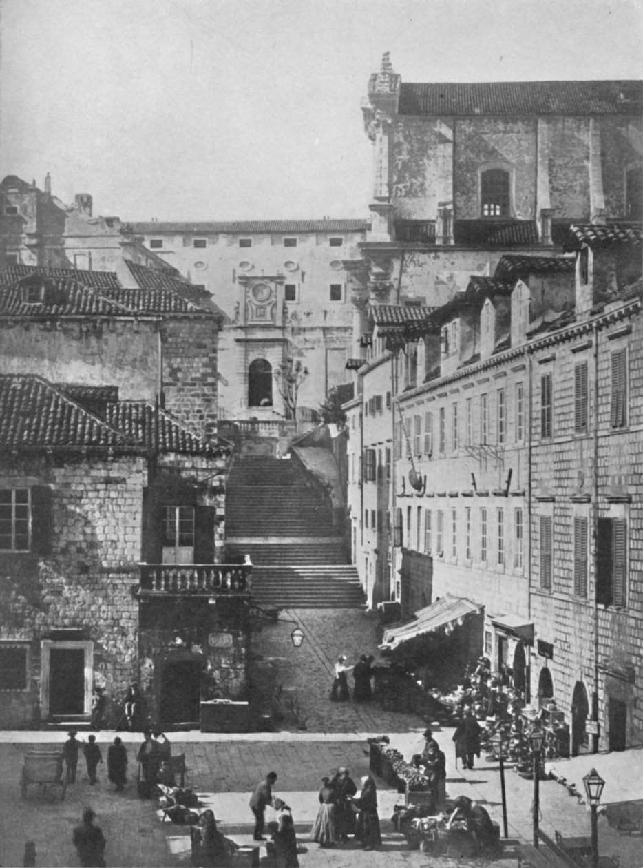 Jesuiittakirkko ja sotasairaala, Ragusa, 1913 tekijältä Unbekannt