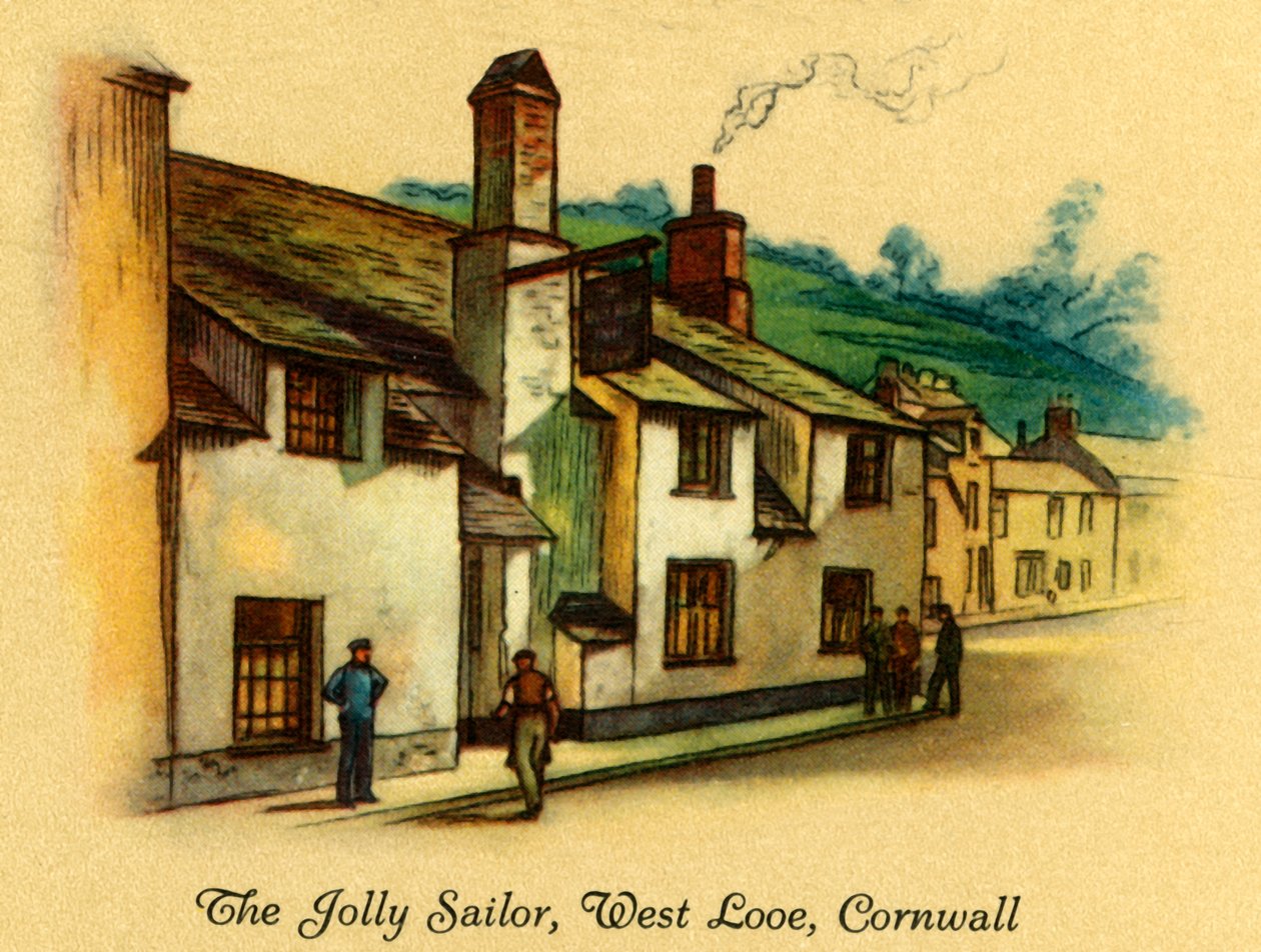 The Jolly Sailor, West Looe, Cornwall, 1939. tekijältä Unbekannt