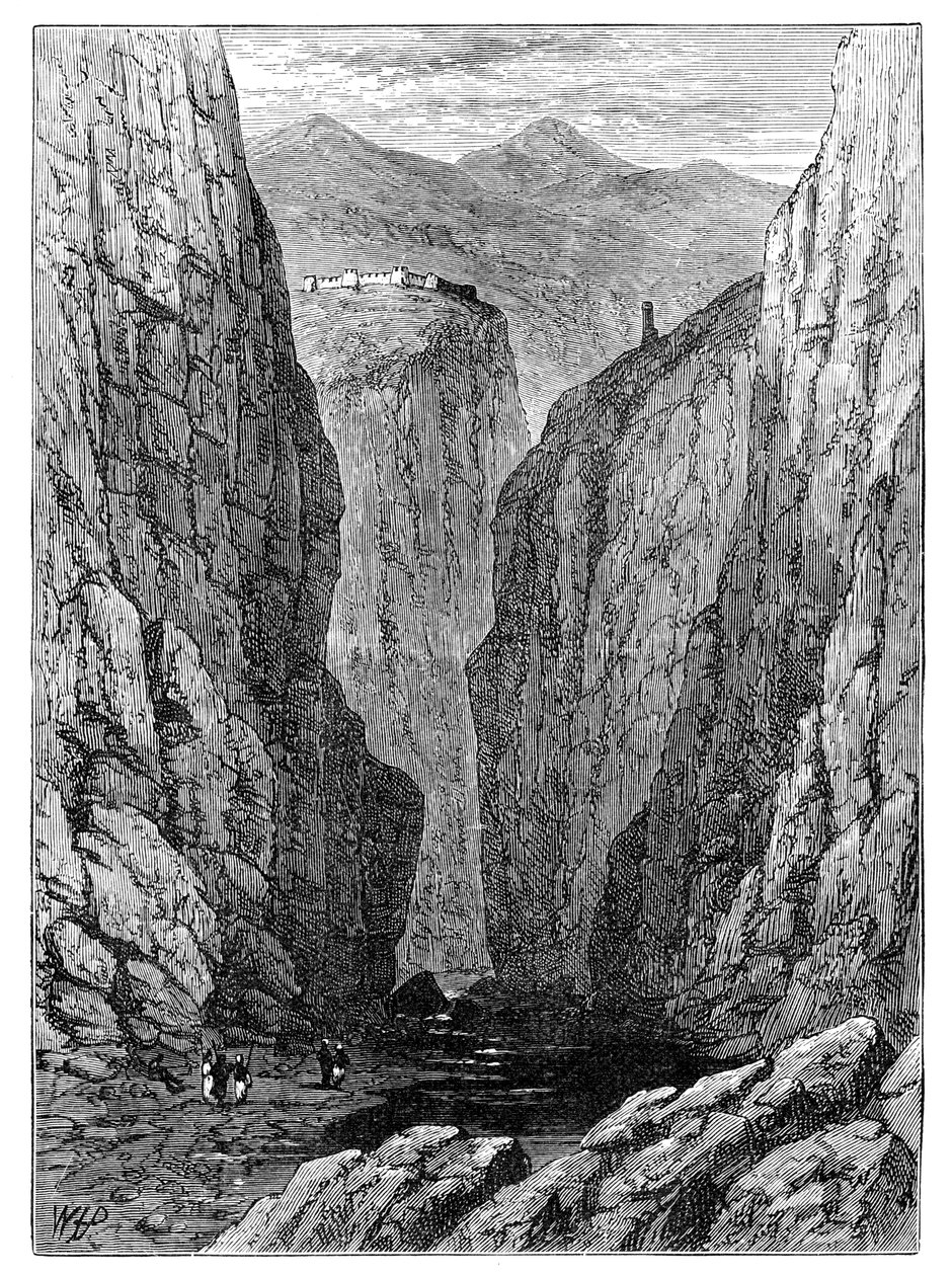 Khyber Pass, Afganistan, 1900 tekijältä Unbekannt