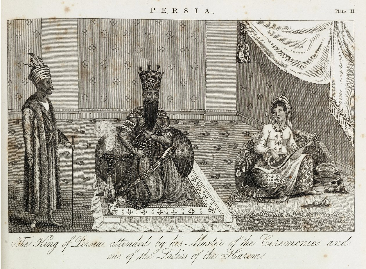Persian kuningas, n. 1810-1829 tekijältä Unbekannt