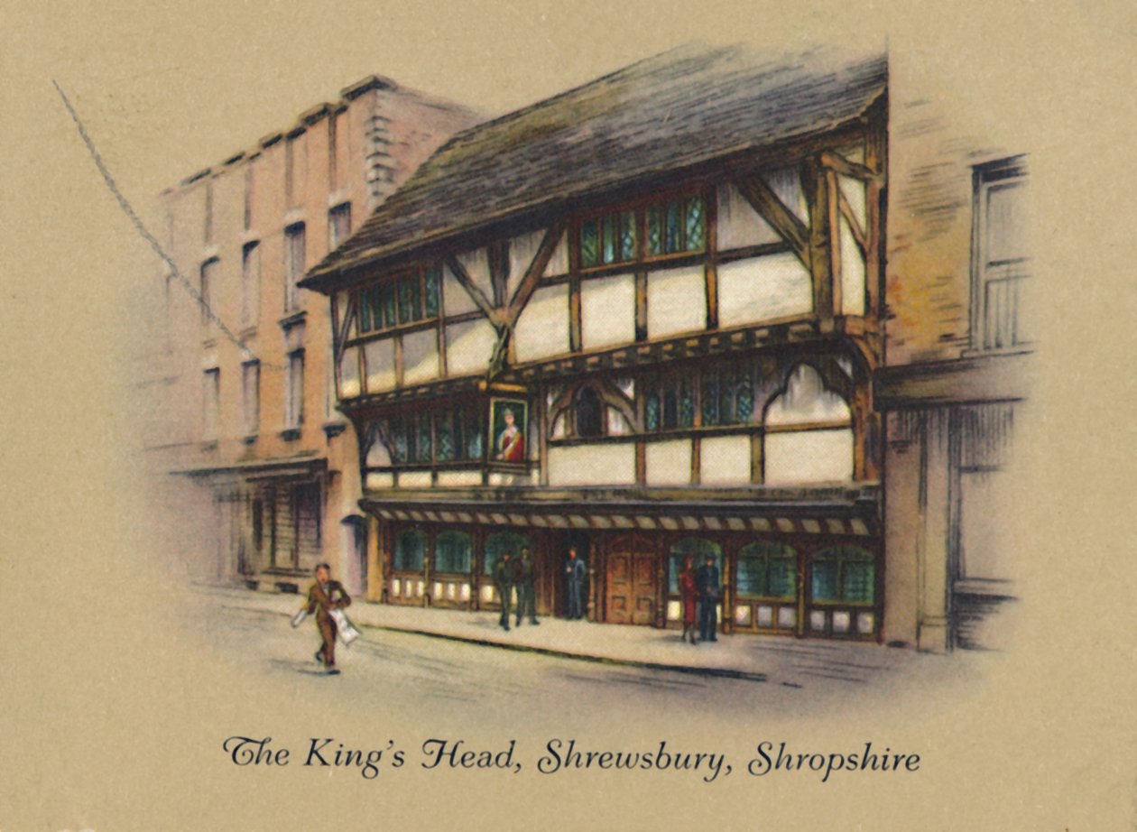 The Kings Head, Shrewsbury, Shropshire, 1939 tekijältä Unbekannt