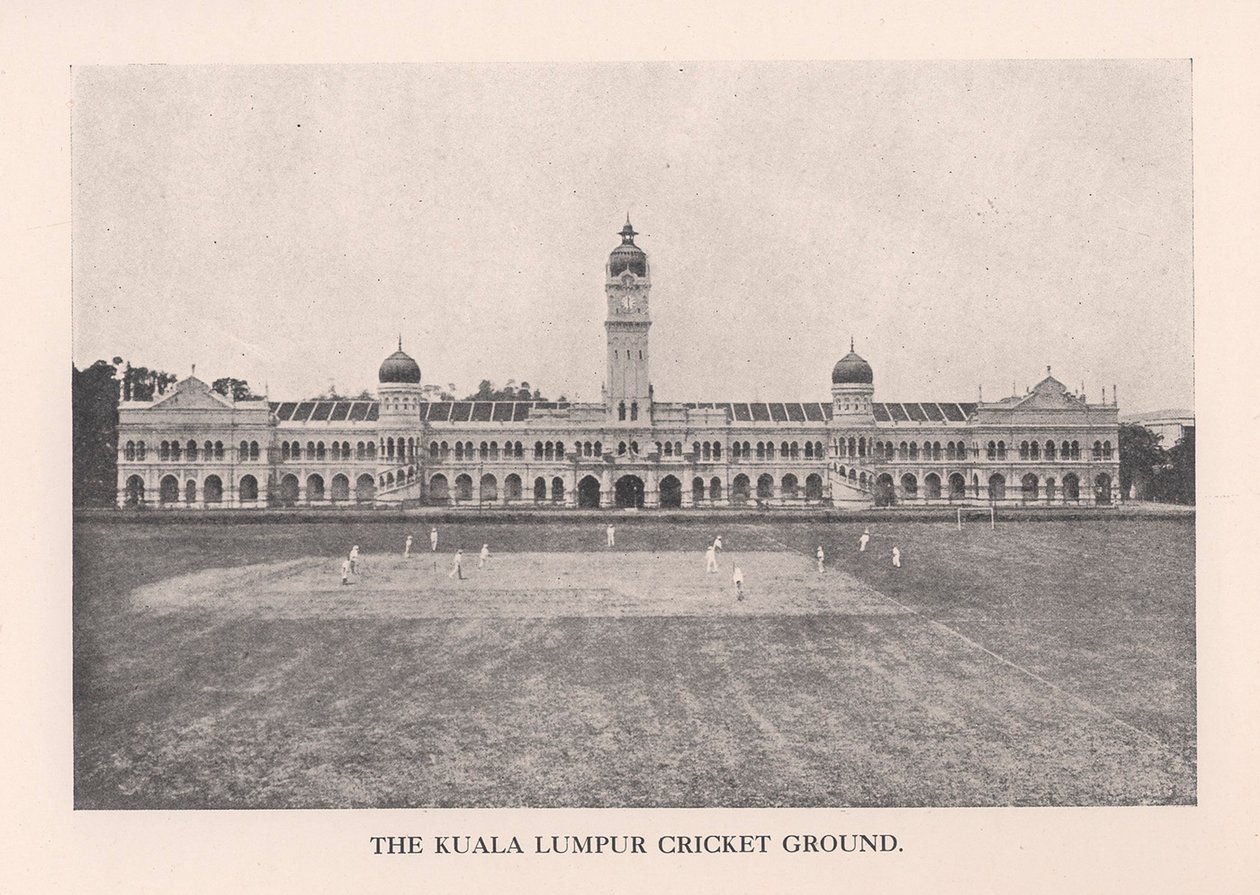 Kuala Lumpurin krikettikenttä, Malaya, 1912. tekijältä Unbekannt