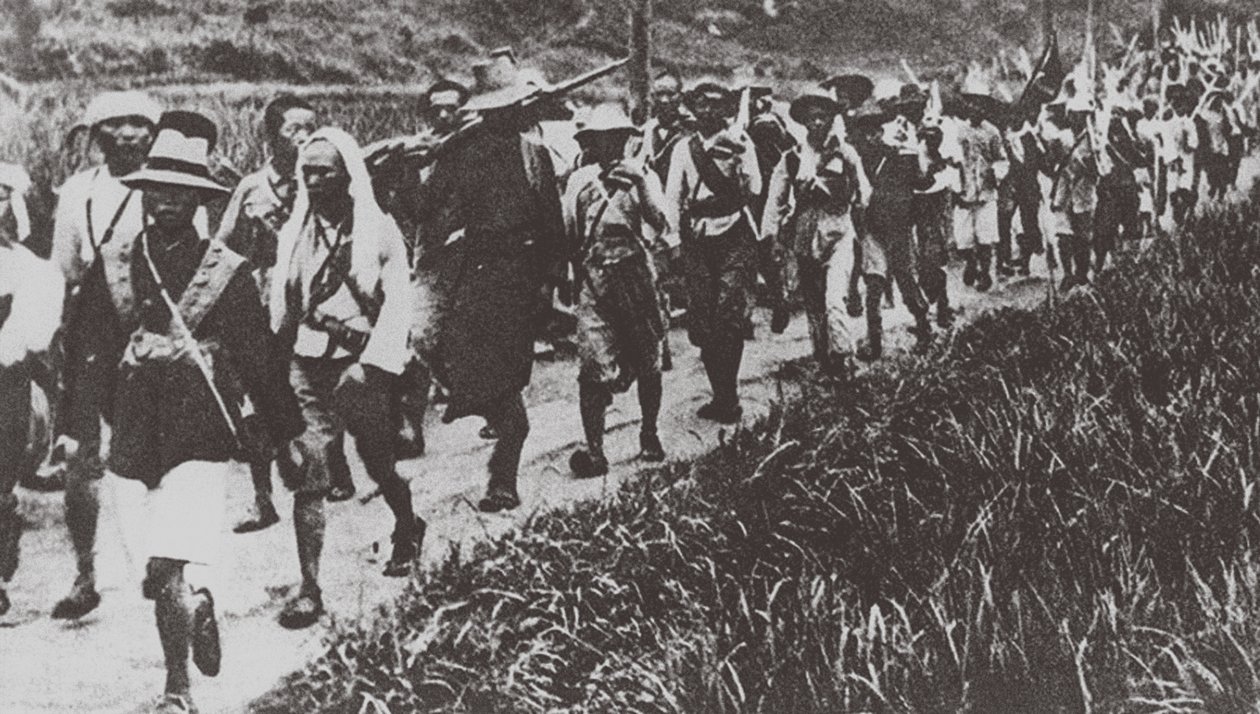 Kuomintangin joukot valloittivat Pekingin kesäkuussa 1928 tekijältä Unbekannt