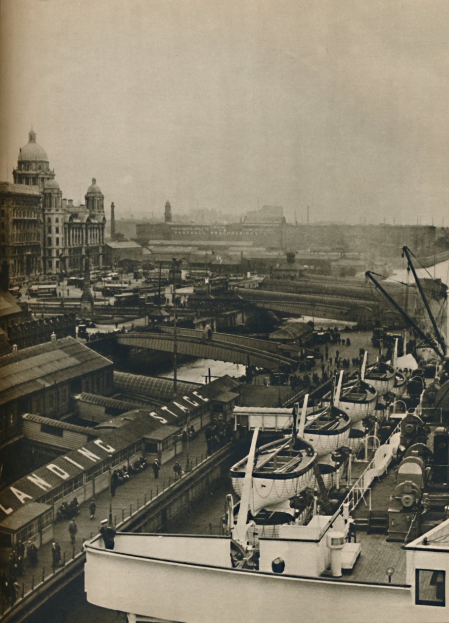 Laskeutumislava Liverpoolissa, 1936 tekijältä Unbekannt
