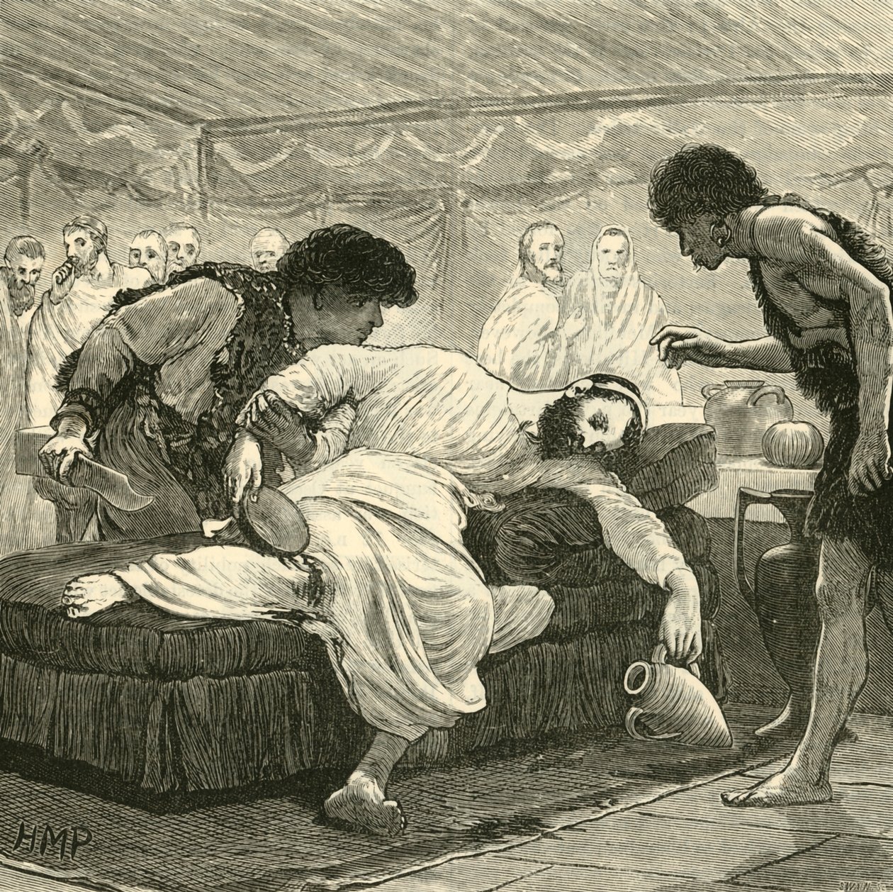 Sertoriuksen viimeinen juhla, 1890. tekijältä Unbekannt