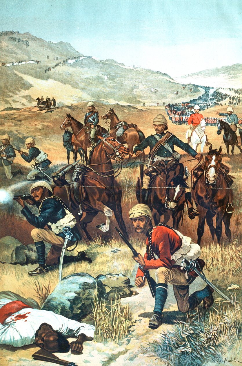 Viimeinen laukaus Sudanissa, 1885 tekijältä Unbekannt