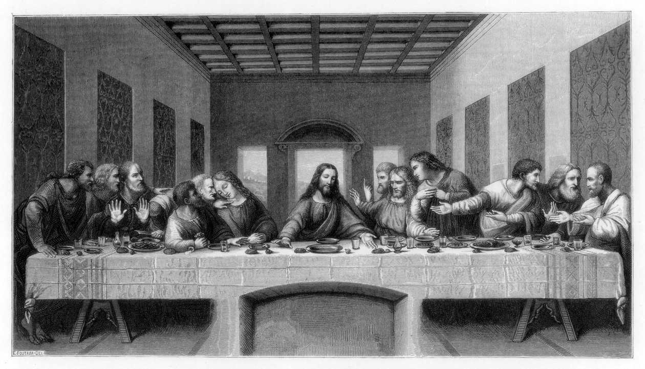 Viimeinen ehtoollinen, 1498 1870 tekijältä Unbekannt