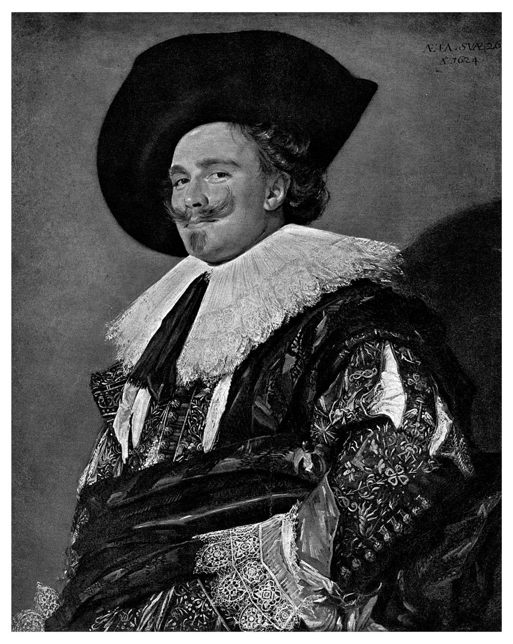 Naurava kavaleri, 1624 1901 tekijältä Unbekannt